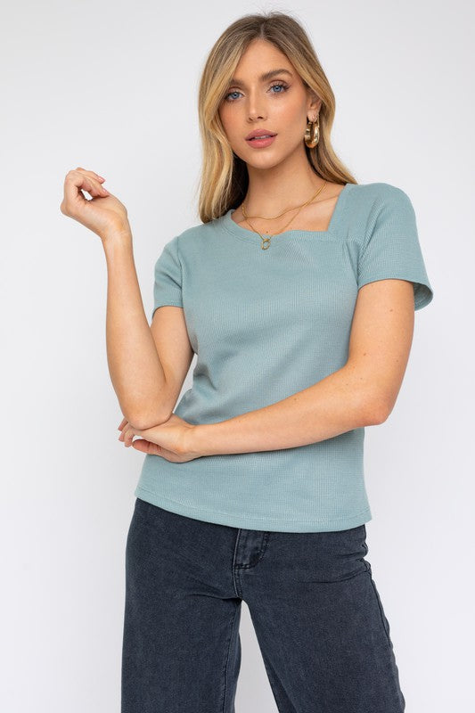 Rose Asymmetrical Top