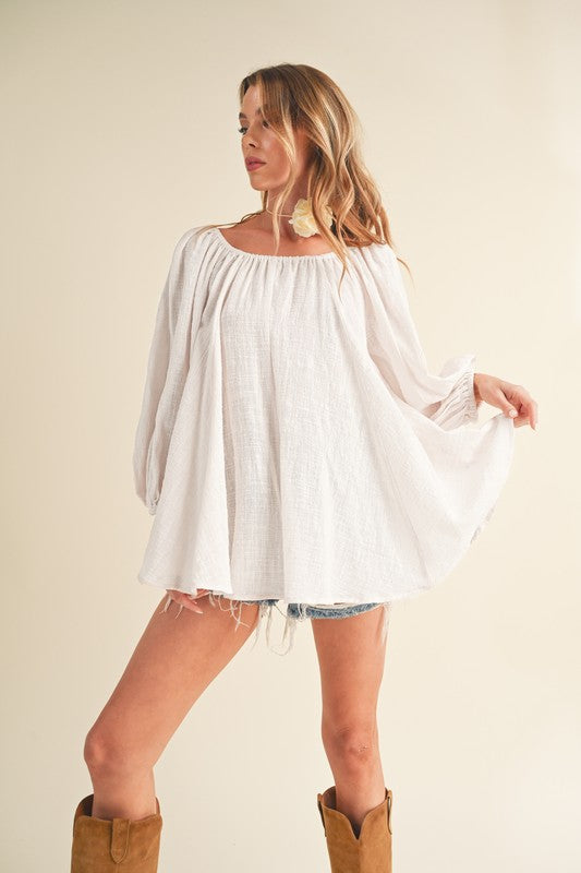 Nately Off Shoulder Tunic Dress