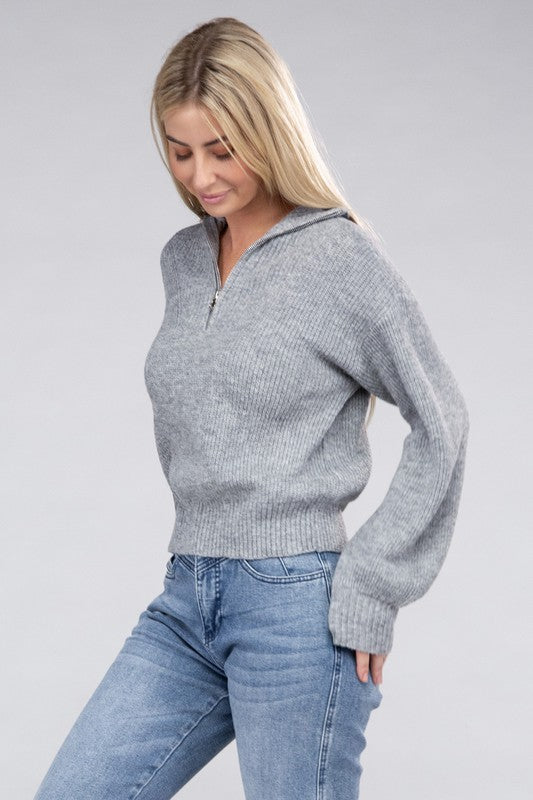 Zoe Half-Zip Pullover